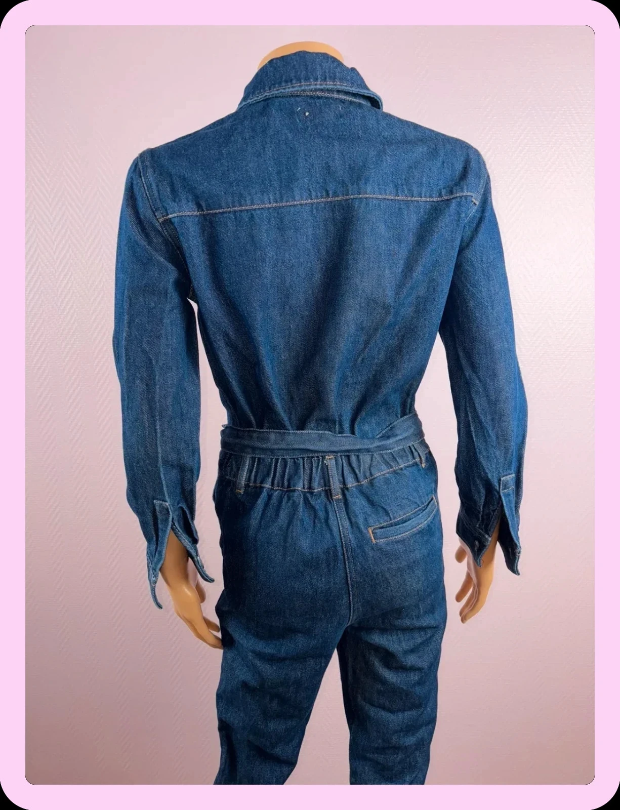 Galeries Lafayette jumpsuit, size 34 in denim – photo 5